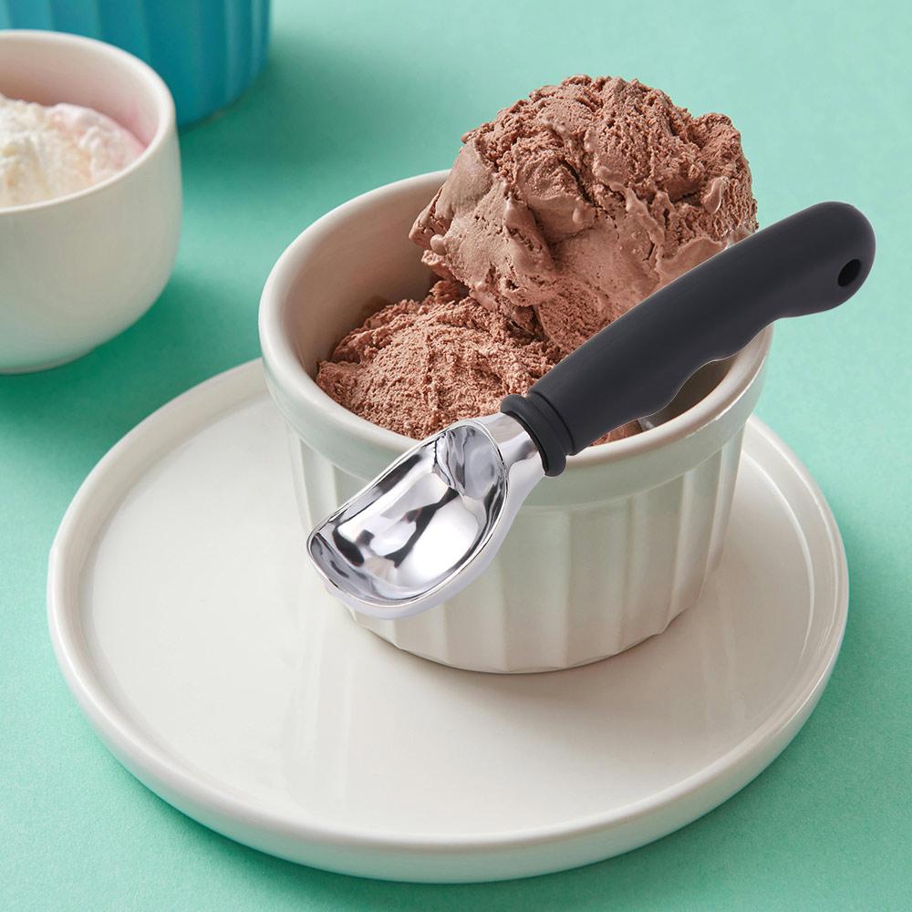 Comfortable Ice Cream Scoop Ergonomic Handle Ice Cream Ball Digger Kitchen Supplies