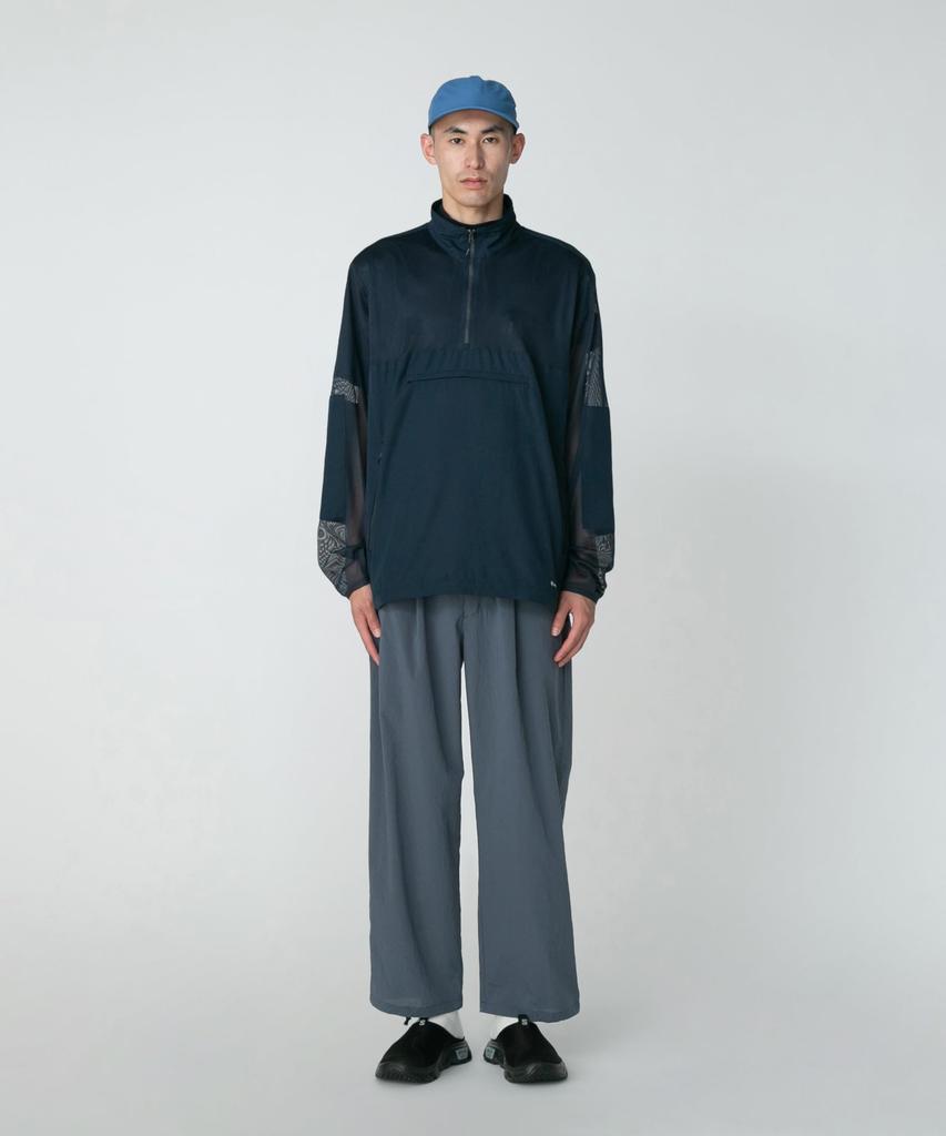 Snow Peak Insect Shield Mesh Pullover Size Perfect for and Outdoor Jacket, XL, Navy, JK-25SU011, Festivals, Camping, Activities.