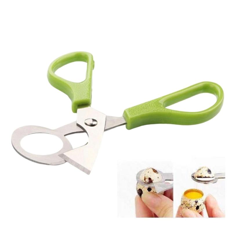 Nonrust Steel Quail Eggs Scissors Ergonomic Handle Quail Eggs Separators for Easy Use and Mess Release Eggs Cutting