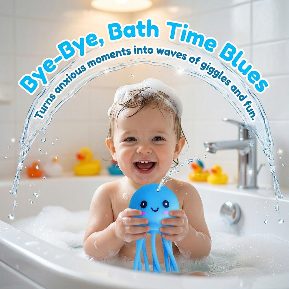 Bai Fen Bai Toys Spray Toy Octopus Design Fun Squeezing Games Children For Bath And Swimming Pool. Q0l6