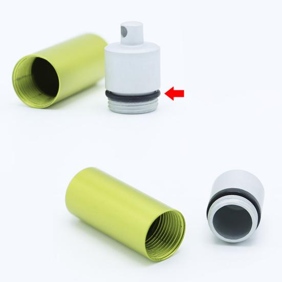 Kleine tragbare Pillendose, wasserabweisend, staubdicht, kompakte Größe, leicht zu tragen, Tabletten-Pillen-Organizer, Aufbewahrungsbehälter