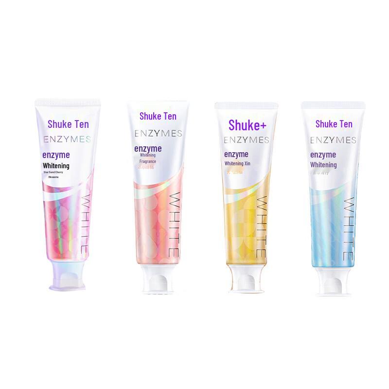 Shuke Whitening Enzyme Toothpaste (4-Pack)
