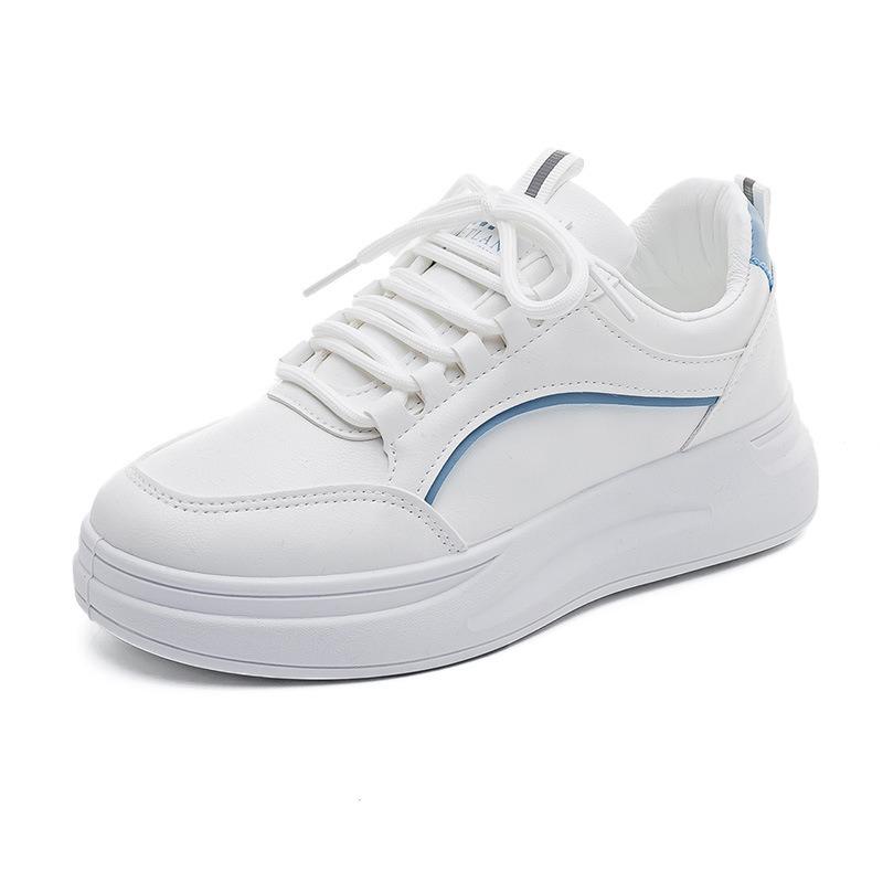 Board Shoes Women's Shoes Trendy Fashion Little White Shoes New Student White Platform Casual Sports Shoes Light Shoes