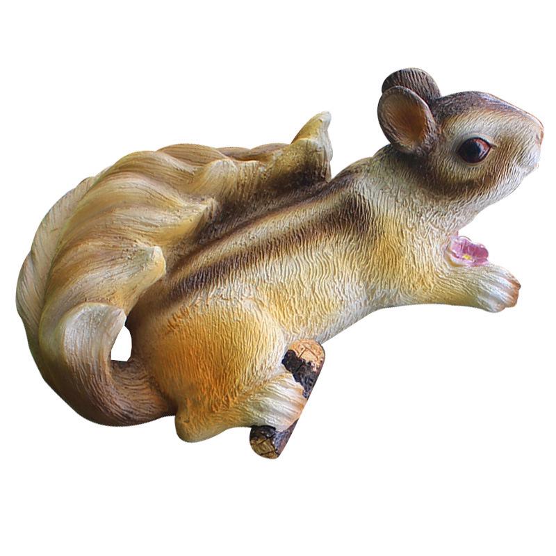 Creative Tree Squirrel Ornament - Cute Animal Decoration for Garden Crafts
