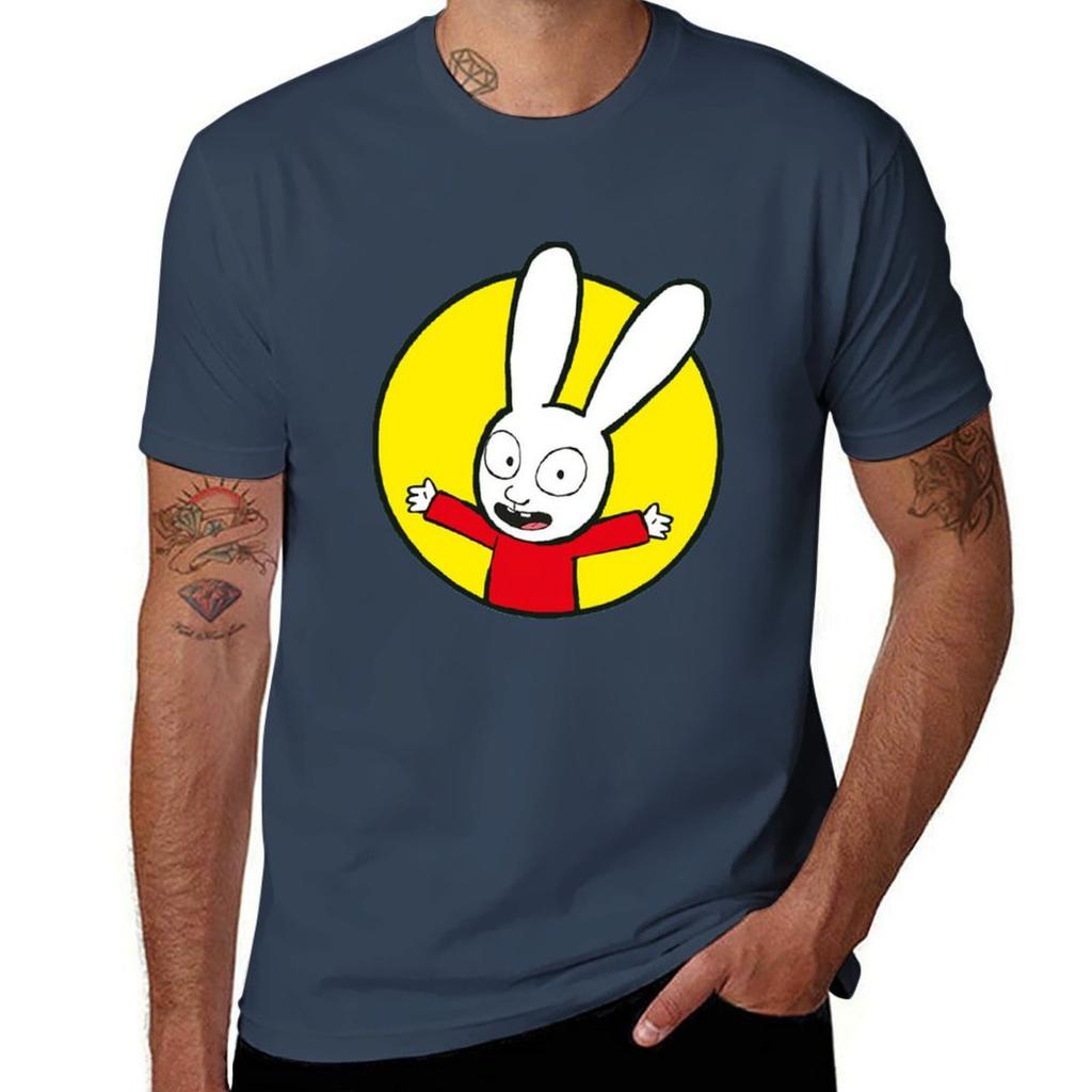 Simon The Rabbit TShirt Urban Casual Loose Fit Tee