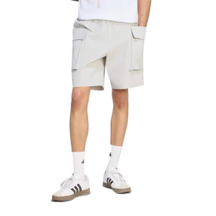 adidas Woven Solid Color Mid Waist Casual Shorts Men Shorts KX4877