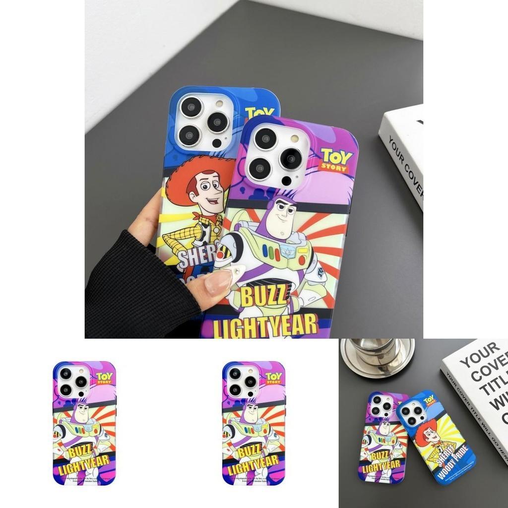 Cartoon Woody Buzz Cross-border Suitable 13 Apple Iphone 15 Pro Max Phone Case 14 Protective Soft Cover