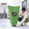 Winter Plant Care Equipment Cover with Round Window Zipper And Drawstring Non-Woven Indoor Outdoor Protection Fabric Frost Blanket for Shrubs Trees