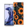 Aesthetic Sunflower Phone Case For Xiaomi 14 13 12 Lite Mi 11 Ultra 11X 13T 12T 11T For Poco X5 X4 X3 NFC F5 F4 M4 Pro 5G Cover