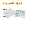 DO IT YOURSELF Ceramic Tile Construction Bricks MOC Smooth Figures Blocks 4x4 6x6 8x8 8x16 7x7 Works With 10202 1751 Learning Creativity Playthings