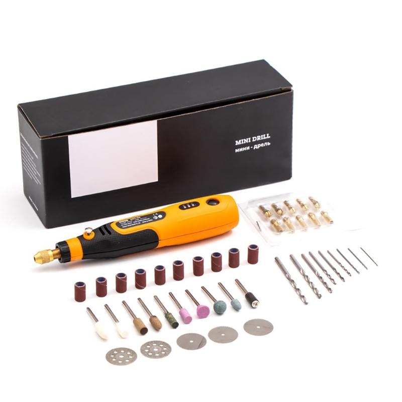 3.6V Wireless  Rotary Tool Pen with Adjustable Speeds & Type C Charging Easy To Use for Precisions Engraving & Polishing