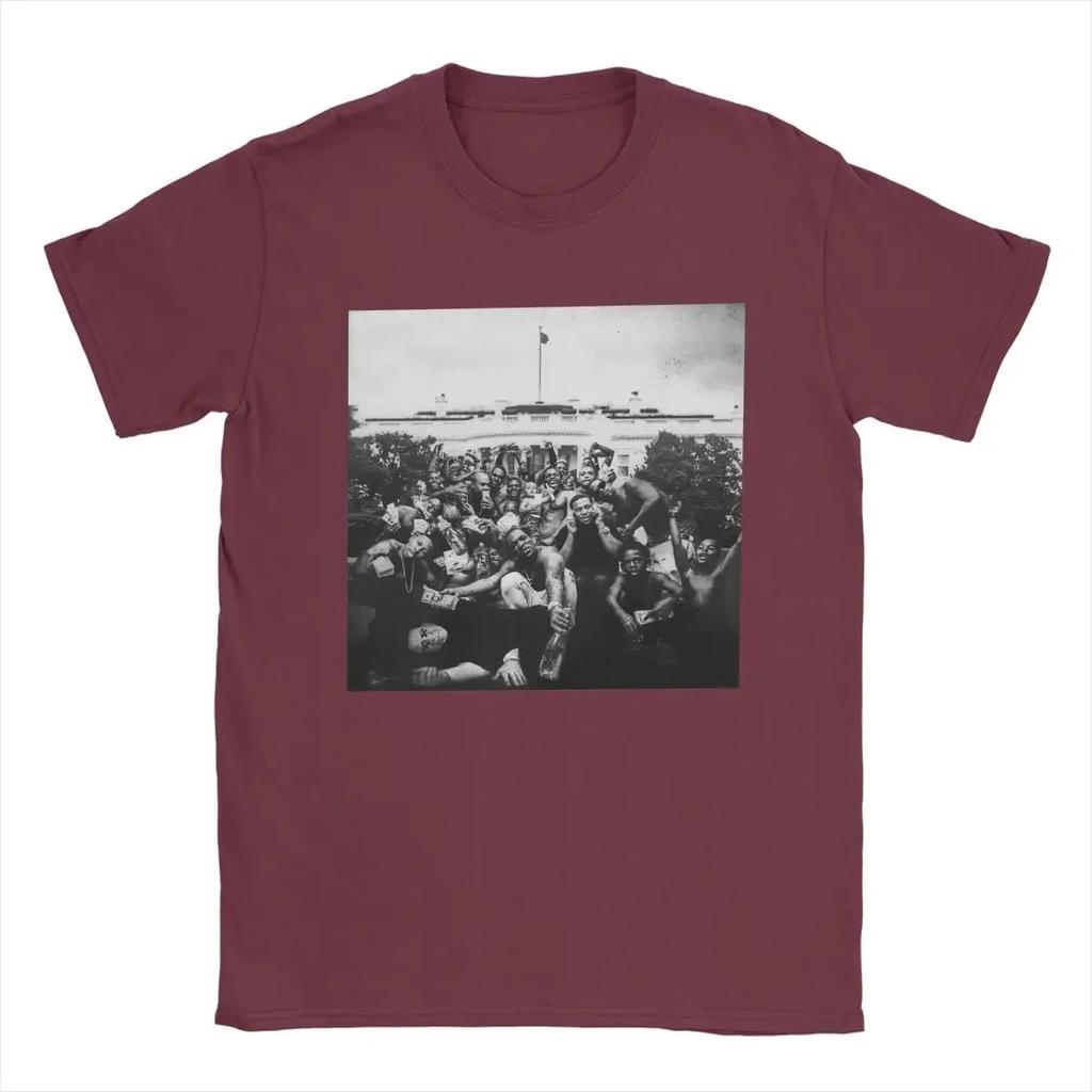 Hipster To Pimp A Butterfly Of Kendrick Lamar T-Shirts for Men 100% Cotton T Shirts Short Sleeve Tees Classic Clothing#Color(1)