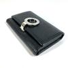 BVLGARI 6-row logo 6-piece key BVLGARI BVLGARI logo  Key Case Leather Black