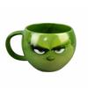 Grinch Christmas Gifts: Green Hair Monster Ceramic Mug, Green Hair Monster Coffee Cup, Grinch Water Cup