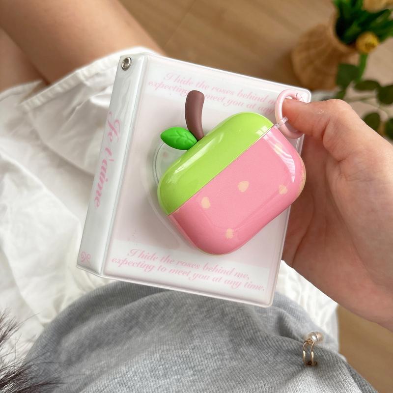Einfaches schickes Wassermelone Erdbeere Tomate Fruchtmuster Schutzhülle für AirPods 1 2 3 4 Pro 2 Pro 3