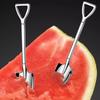 Creative Cute Small Shovel Spoon Stainless Steel Household Digging Watermelon Spoon Ice Cream Eating Dessert Spoon