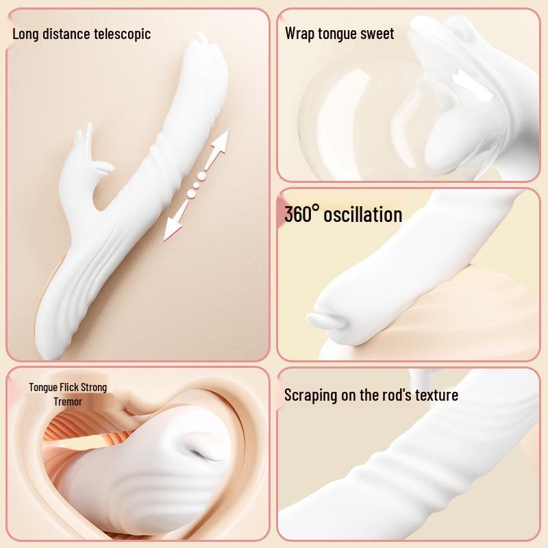 Automatic Telescoping Vibrator for Women