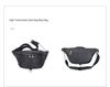 Korean Style Women's Leather Chest Bag: Large Capacity Cowhide Waist & Crossbody Bag with Trendy Chain