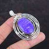 Charoite Pendant Dainty Gemstone Pendant 925 Sterling Silver Pendant Charoite Jewelry Handmade Pendant Gifts For Women Latest Design Jewelry
