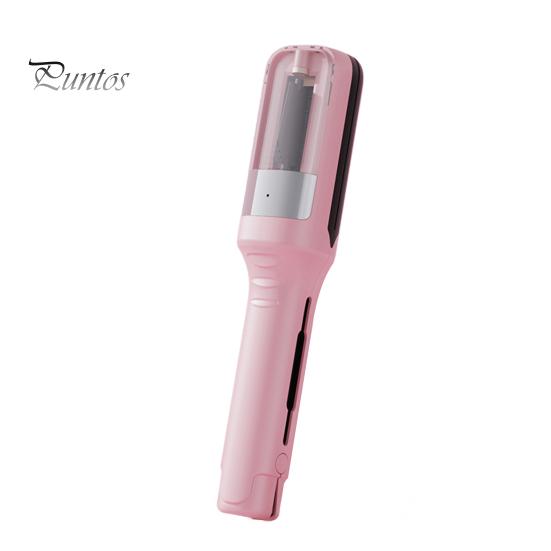 2-In-1 Hair Ends Trimmer Type-C Rechargeable Cordless Handheld Split Hair Remover Portable Multi-function Women Dry Damaged Hair Removal Device