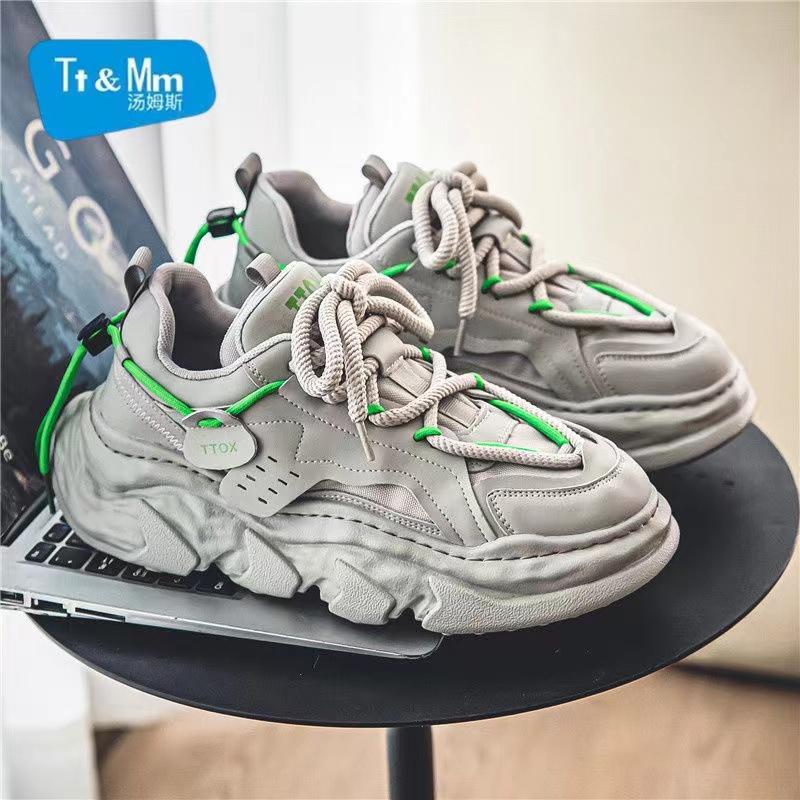 Fashion Men Chunky Sneakers Casual Designer Running Shoes Fashion Non-slip Luxury Brand Shoes for Men Vulcanize Shoes Zapatos De Hombre