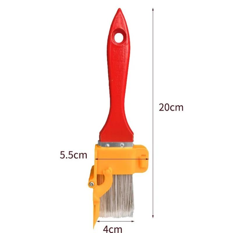 1-10PCS Angled Painting Brush for Edge Trim Corner Latex Paint Wall Interior Home Improvement Renovation Brush Tool