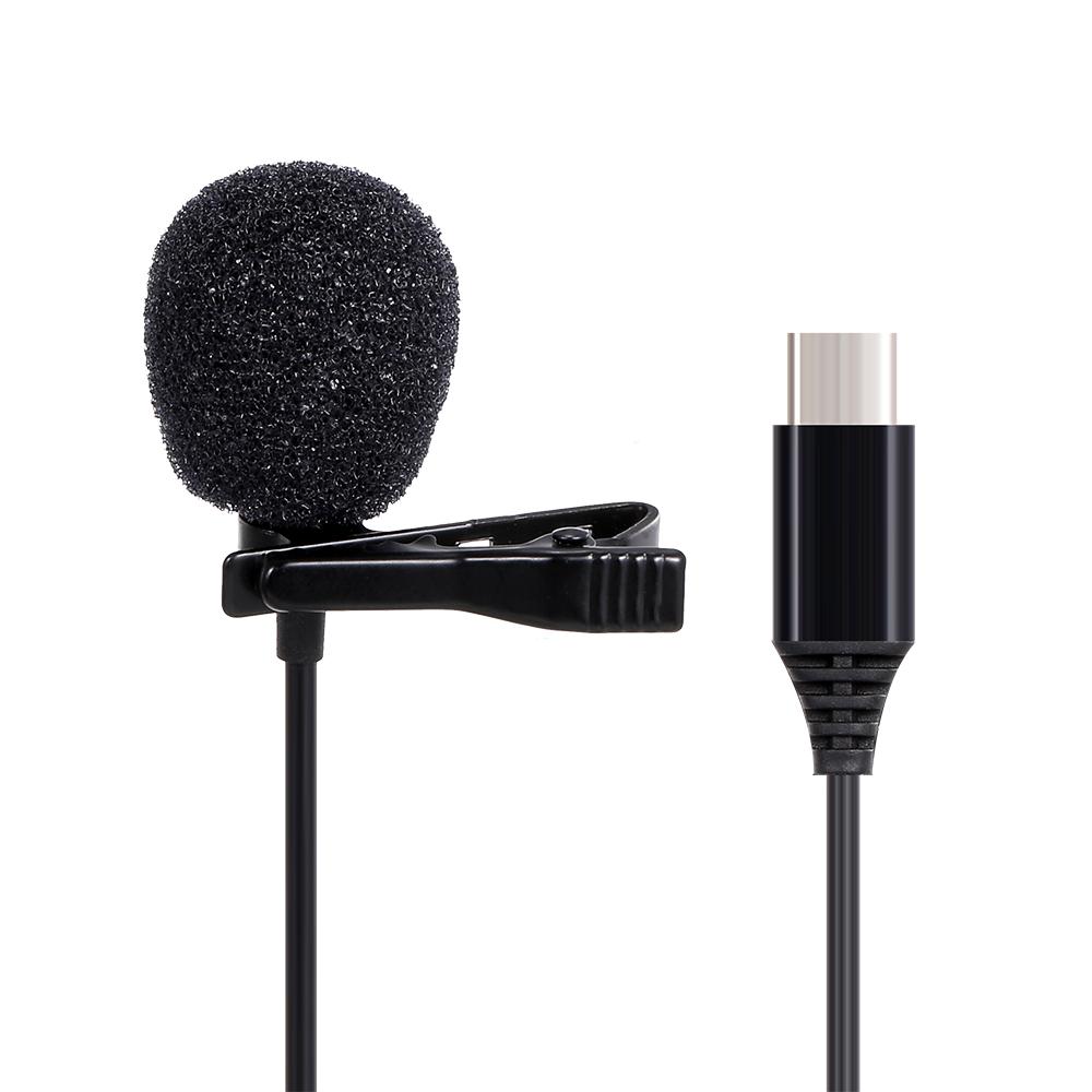 Buy TypeC Lavalier Microphone OmniDirectional Condenser Microphone
