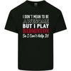 I Dont Mean to Be Badminton Player Kids T-Shirt Childrens