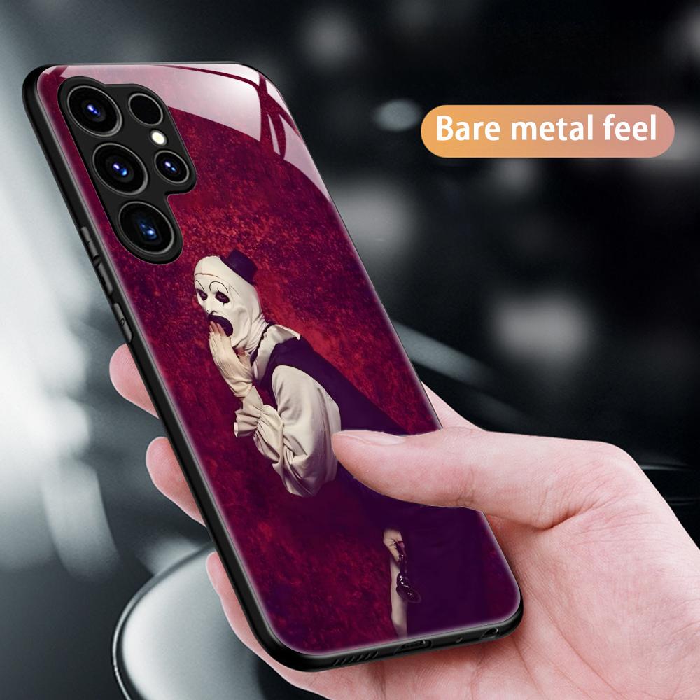 Art the Clown  Phone Case For Samsung S26 S25 S24 S23 S22 S21 Plus Ultra Note20 Glass Magnetic Case