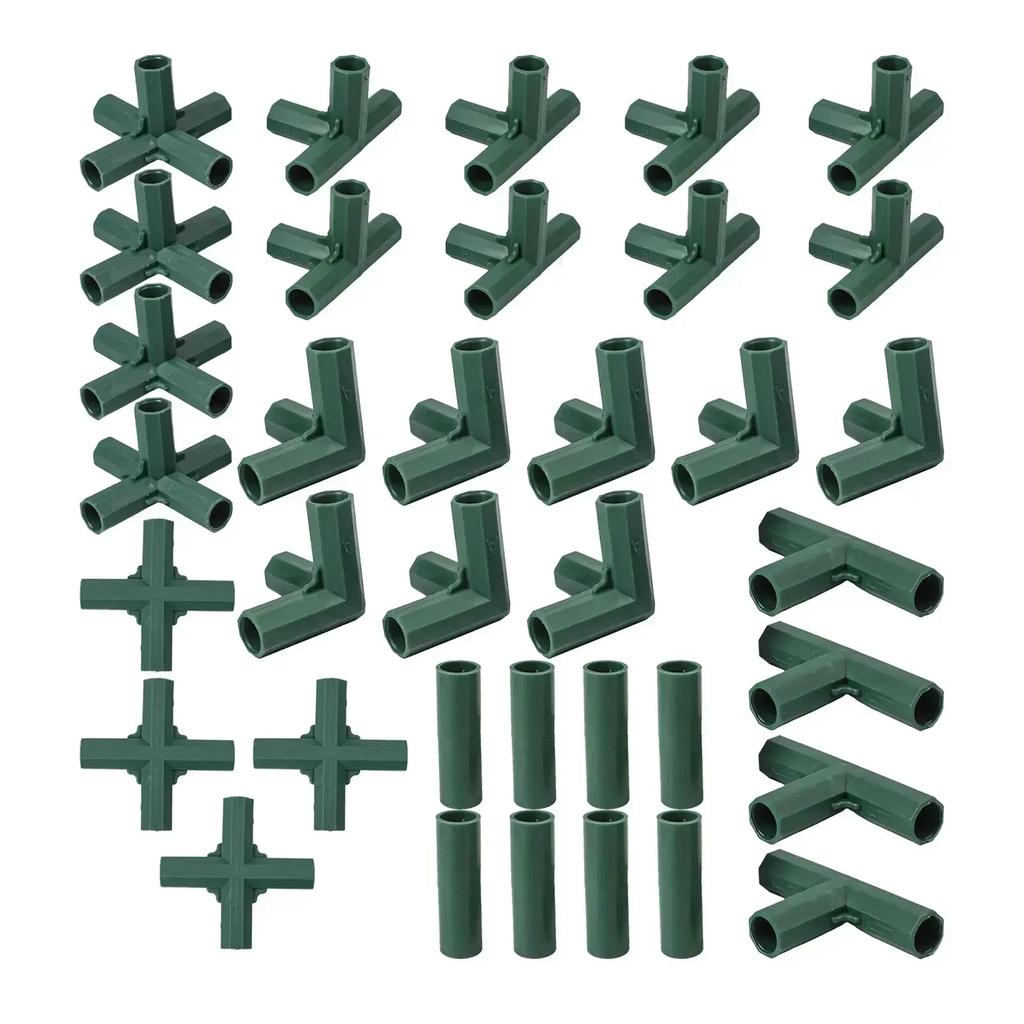 For Gardening For Organization Garden Frame Connectors 16mm Tube Connectors Frame 5-way Design Multi-purpose Use