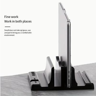 Laptop-Ständer Aufbewahrungsbügel Geeignet für MacBook iPad Tablet Aufrechter Lagerständer Universeller Desktop-Organizer
