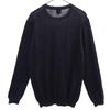 Pretty Green Wool Wappen Long Sleeve Sweater 3 Navy Knit Men's Used