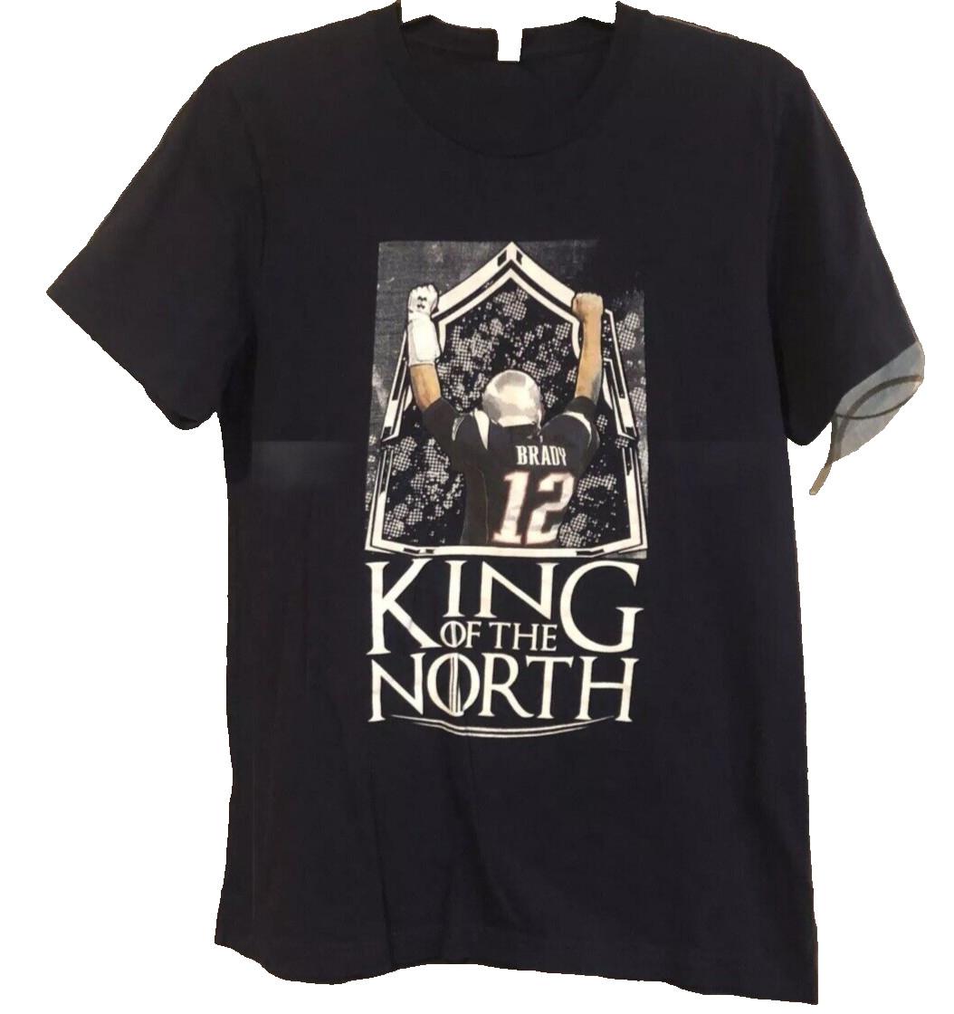 Barstool Sports Tom Brady King Of The North Shirt New England Patriots Medium M Unisex T-Shirt XXXXL