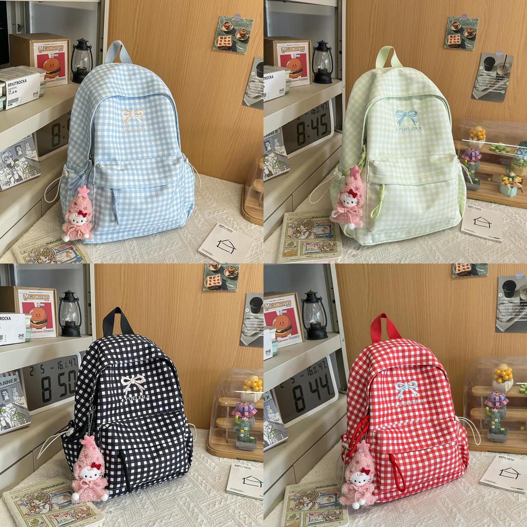 Casual Girl Backpack With Embroidery For Travel And School Use