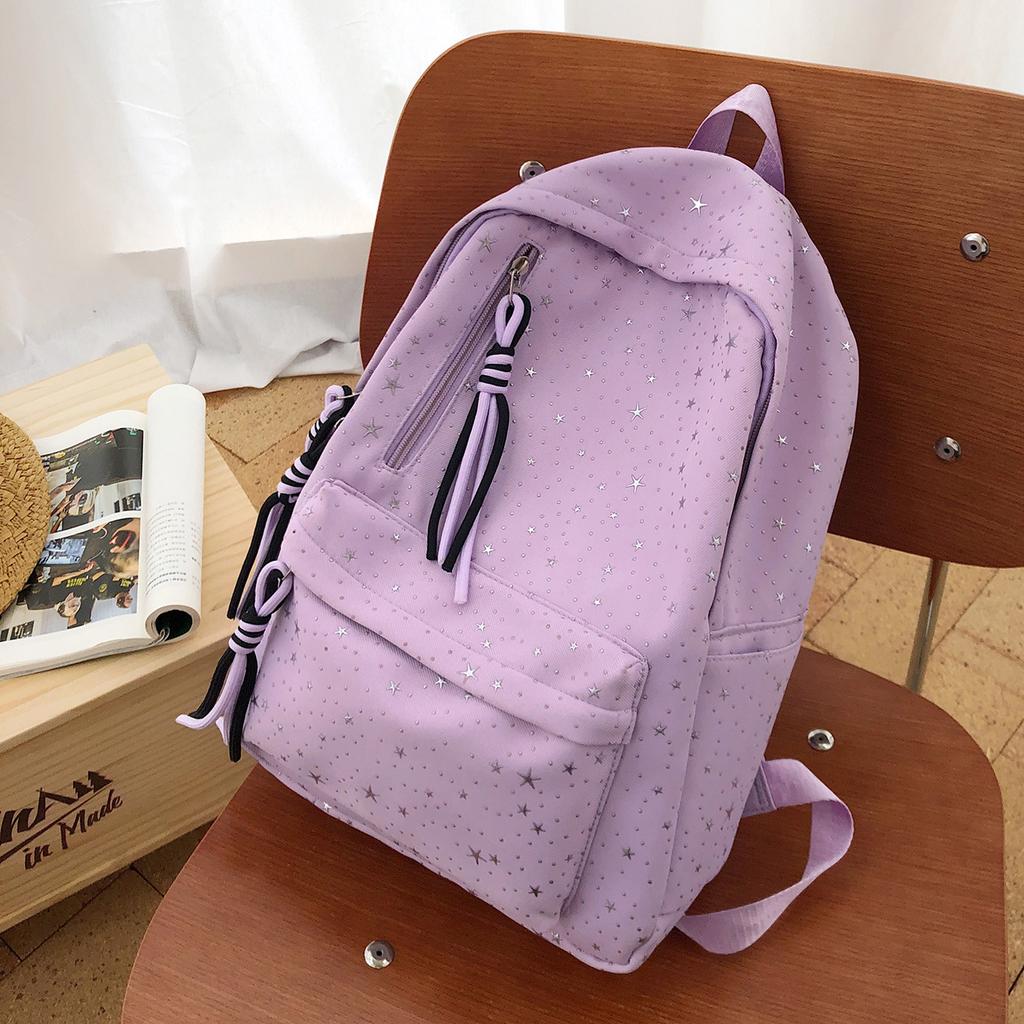 Schoolbag Female Korean Version of Junior High School Students and Primary School Students In Grades 3 To 6 Backpack Japanese Simple and Cute