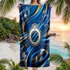 Club Brugge FC print Sneldrogende Strandlaken Microvezel Absorberend Draagbare Reis Zwemhanddoek
