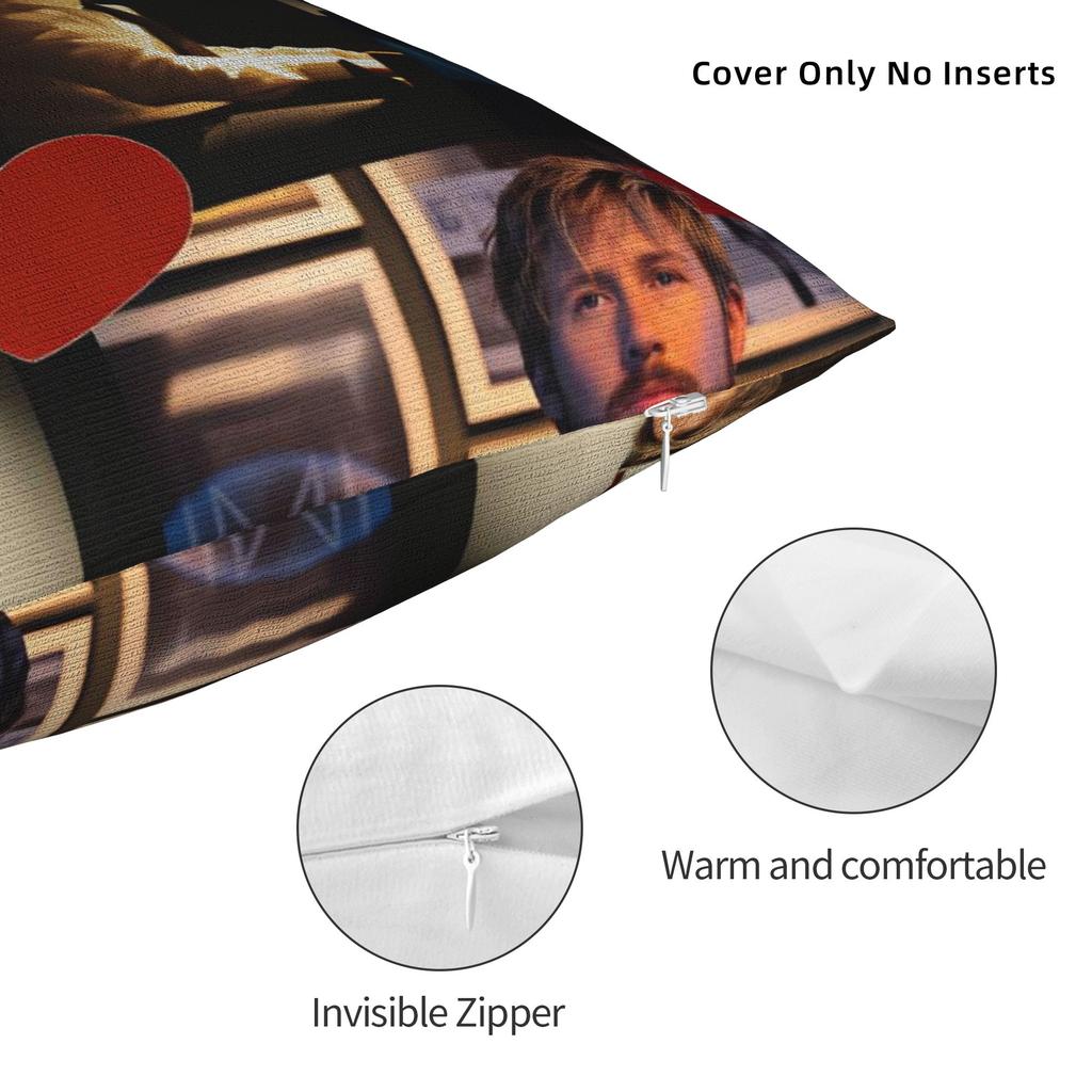 Ryan Gosling Collage Pillow Case Cute Funny Pillow Cover Design Pillowcases For Sofa Home Decor