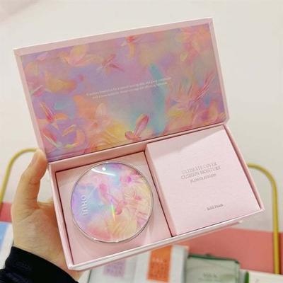 Cojín de Cobertura Definitiva Edición Flor de Humedad #01 Beige Leche / Hidratante, Cosméticos Coreanos, Kbeauty
