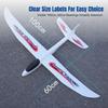 HandThrown Glider Plane for Kids, Large Fixed Wing Assembly, Outdoor Toy