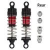 Metal Shock Absorber 74/80mm Oil Immersed for MJX Hyper Go 14210 H14BM 16208 16209 16210 H16BM RC Monster Truck Upgrade Parts