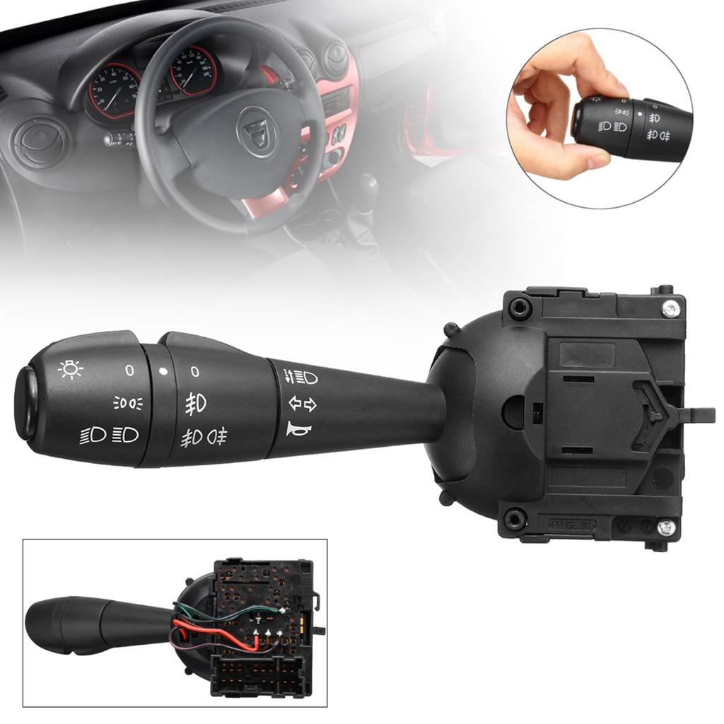 Colonne De Direction Compatible Dacia Dokker/Lodgy/Sandero II 2012-2016 - Interrupteur Clignotants Phares - Pièce 255401301R