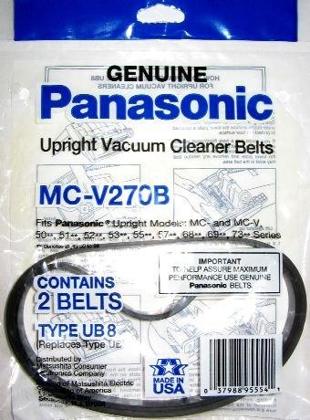 Panasonic MCV27OB Vacuum Cleaner Belt 2 Pack