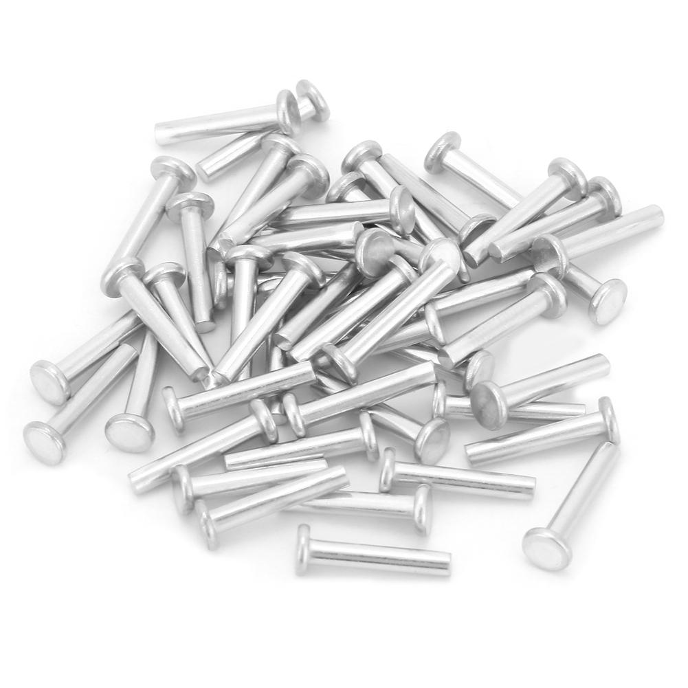 Satın alın 100pcs M2.5*12/14/16mm Flat Head Aluminum Rivets Countersunk ...