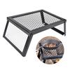 Folding Campfire Grill Heavy Duty Grate Portable Camp Fires Cooking Racks Lightweight Grilling Rack for Outdoor BBQ Picnic