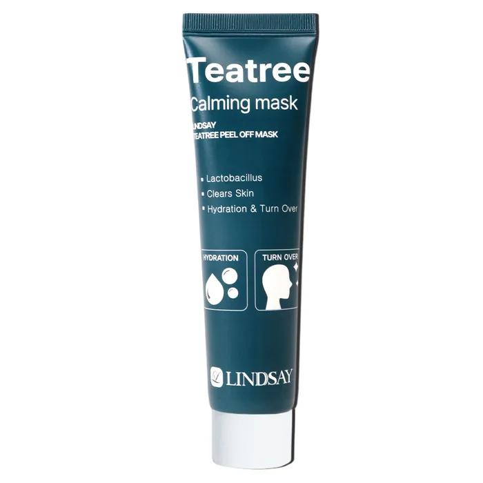 Cooling Soothing Moisturizing Turnover Tea Tree Calming Mask Peel-Off Pack 70ml