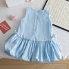 Girls Summer Sweet Bud Strap Princess Dress Stylish And Fashionable Sleeveless Party Dress For Toddler Baby