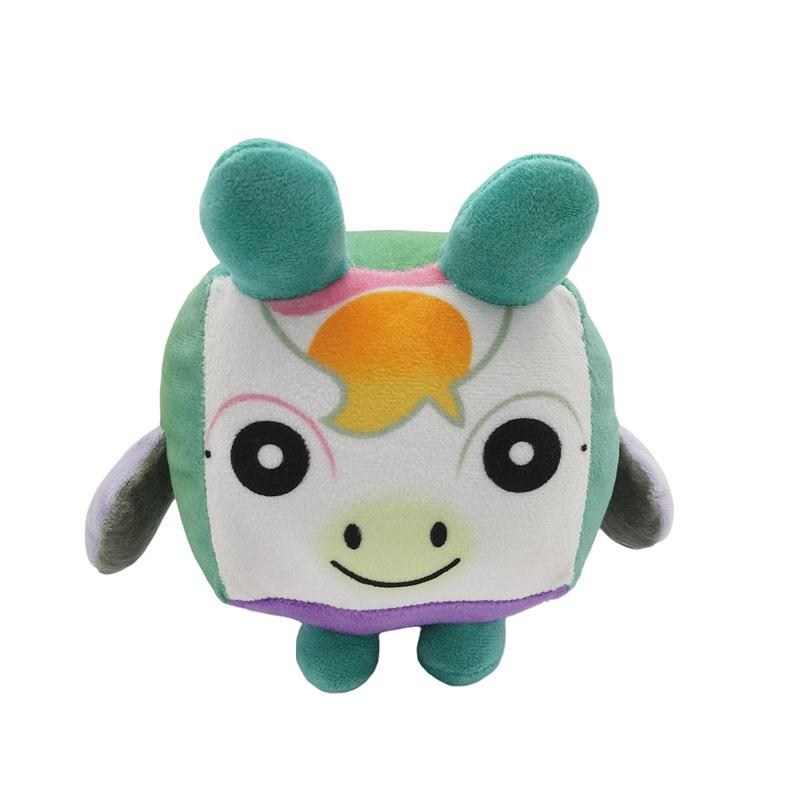 Jocuri mari Cat Plush Cute Block Cat Doll Block Dragon Dog Plush Toy