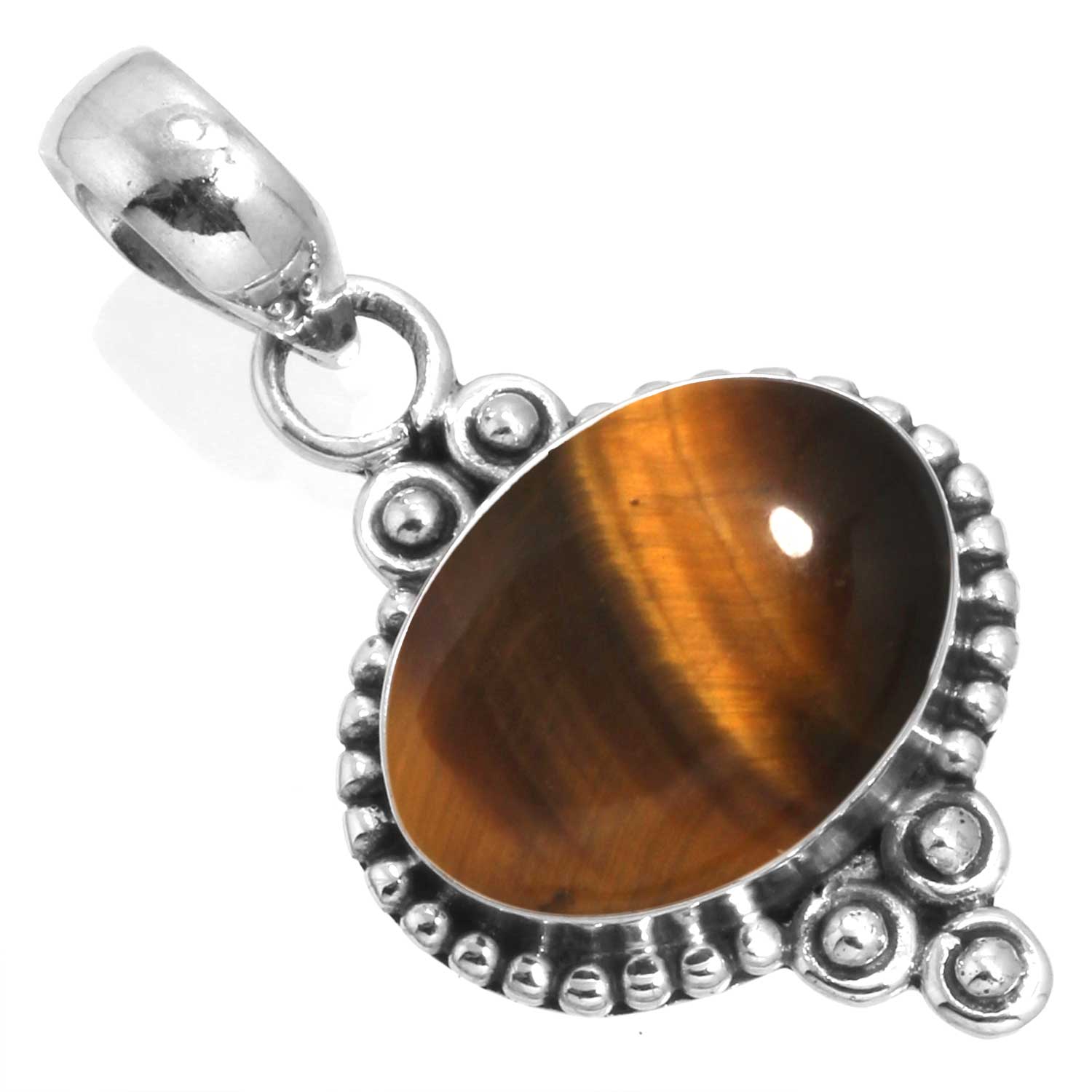 

925 Sterling Silver Pendant Women Gemstone Handmade Jewelry Wedding Gift Malachite Moonstone Rose Quartz Red Stone Smoky Topaz Tiger Eye Vintage глаз тигра