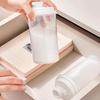 Sealed Jar with Double Transparent Storage Volume Scale 50-450ml Container Precise Seal Freshness Microwave Refrigerator Safe