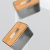 Square Tissue Holder Paper Box Living Table Tissue Box Creative Clear Tissue Box